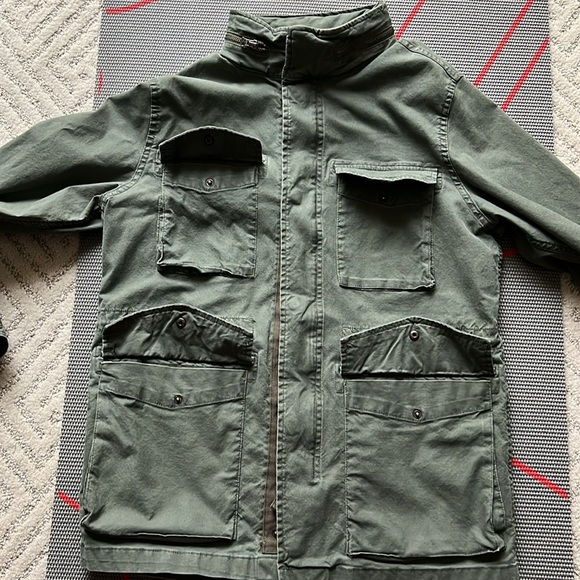 Old Navy Men’s Utility Jacket-size S - Picture 3 of 5